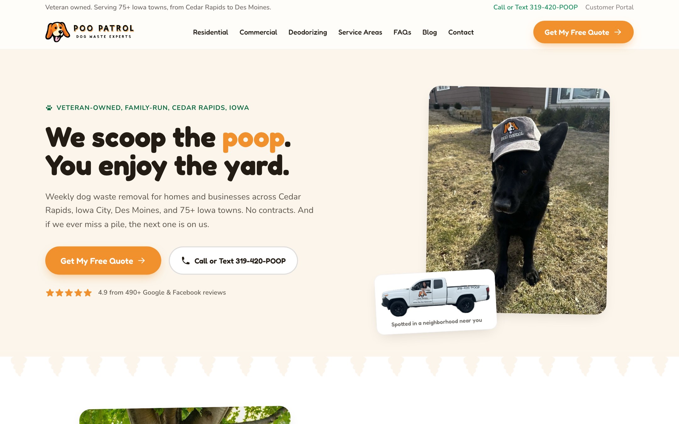 The Poo Patrol: WordPress rescue, rebuilt static